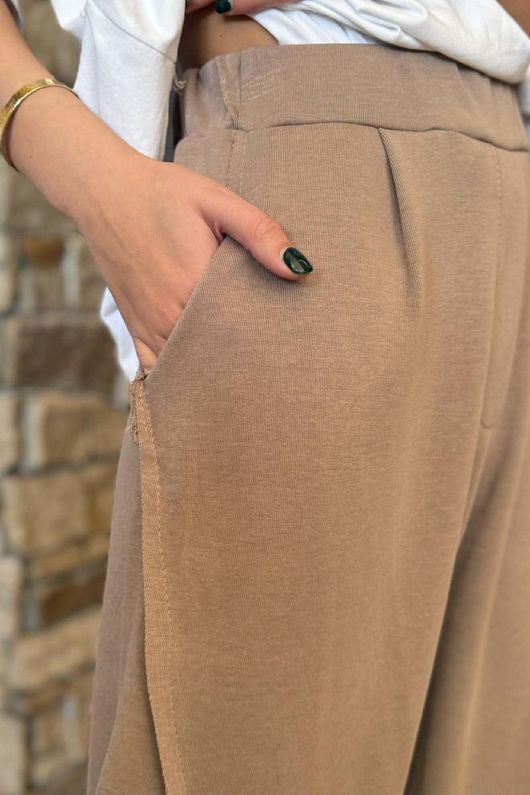 Sola Smart Tech Barrel Pant Mocha